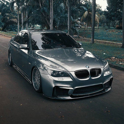 FRONT BUMPER SUITABLE FOR BMW 5 SERIES E60 E61 2003-2010 M4 LOOK
