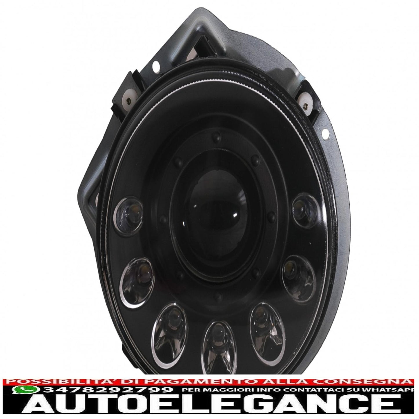 fari a led adatti per mercedes classe g w463 (1989-2012) luce di svolta sequenziale dinamica nera