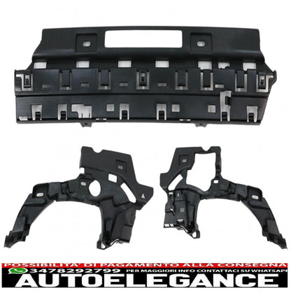 Diffusore mantovana per paraurti posteriore adatto per BMW Serie 3 G20 G28 Berlina G21 Touring (2018-up) M340i Design Nero