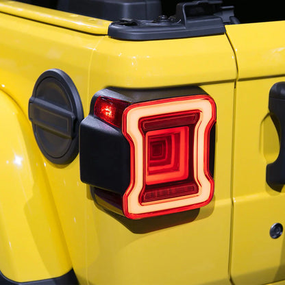 Fari e fanali posteriori Full LED da 9 pollici per Jeep Wrangler JL, JLU dal 2018 in poi (non adatto a JK)