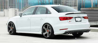 DIFFUSORE ADATTO PER AUDI A3 8V 2012-2016 BERLINA SLINE LOOK S3 DESIGN SPORTIVO