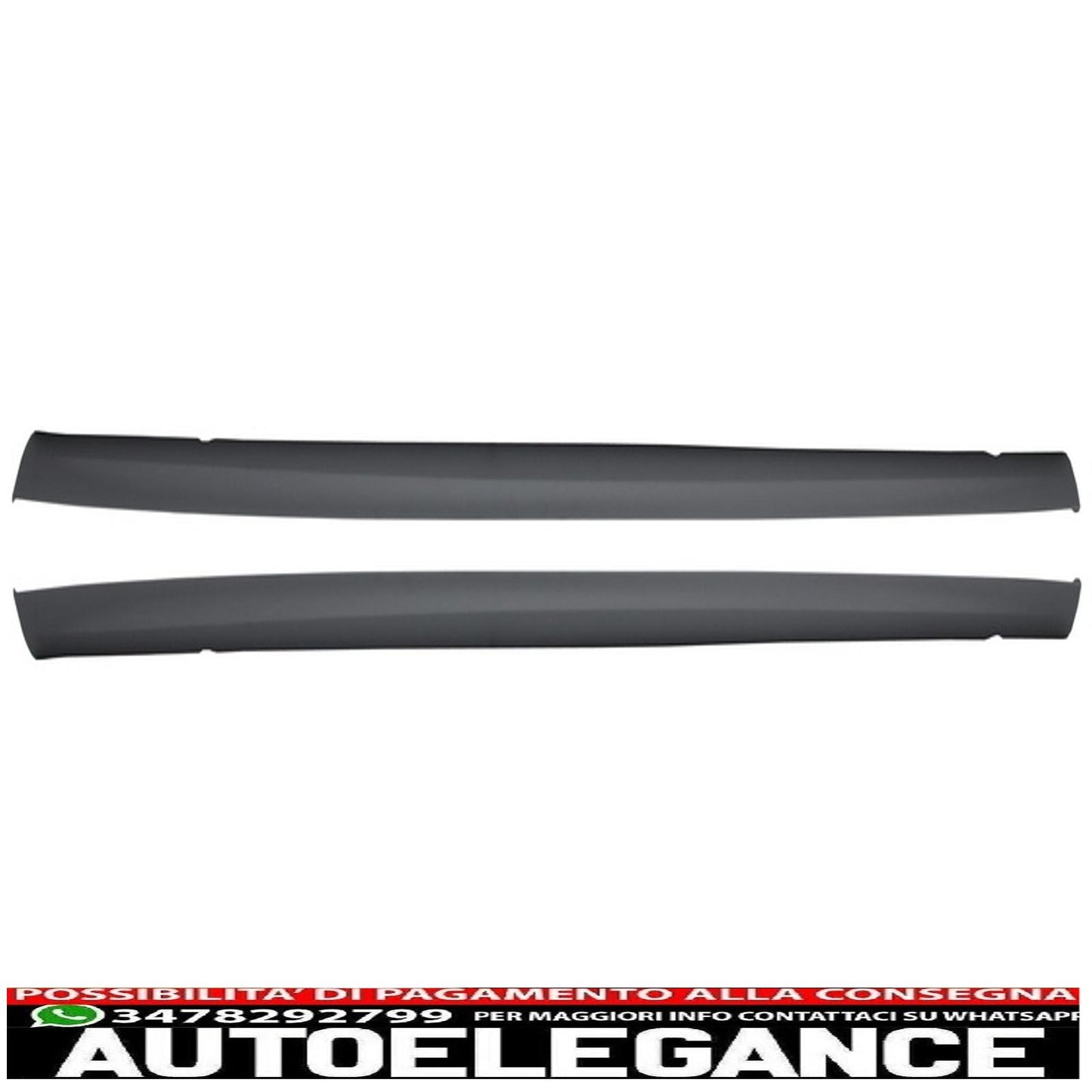 paraurti anteriore adatto per vw golf vi 6 mk6 (2008-2013) r20 look con minigonne laterali