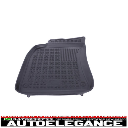 Black rubber mat suitable for audi a6 4f c6 (2008-2011)