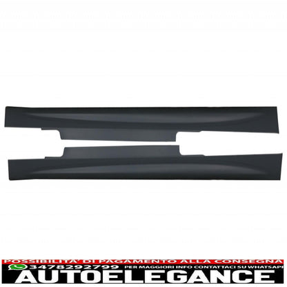 Complete body kit with piano black trunk spoiler suitable for BMW 4 Series F32 Coupe (2013-up) M-Performance design