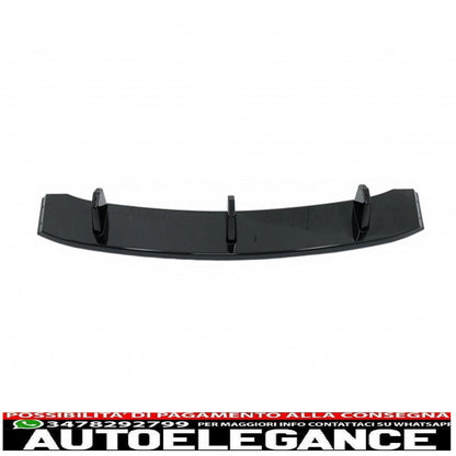Front Bumper Spoiler Lip Fit For BMW X7 G07 LCI M Sport (2020-up) Piano Black 