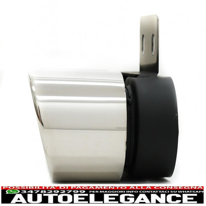 Exhaust muffler tips suitable for bmw 5 series f10 f11 (2011-2017) m5 lci chrome design