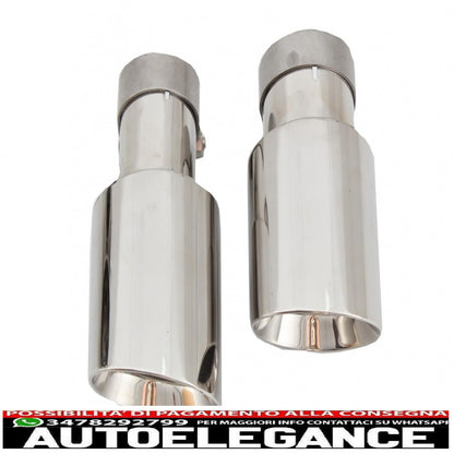 Full exhaust system suitable for Audi A7 4G (2010-2018) 2.5L/2.8L/2.0T/1.8T/3.0T petrol engine with Valvetronic 