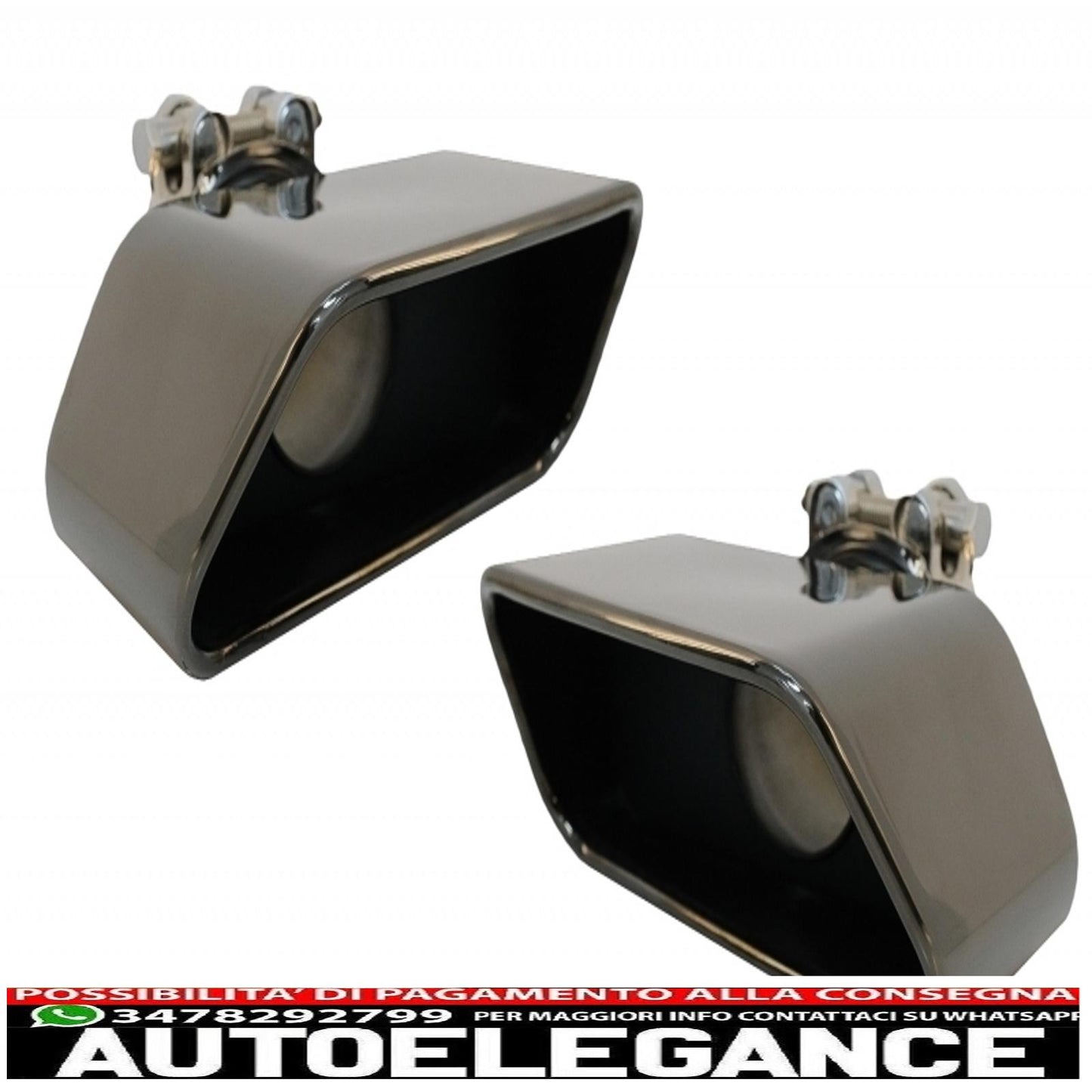 Labbro spoiler paraurti anteriore adatto per bmw serie 5 f10 f11 (2011-2017) con diffusore d'aria a doppia uscita e finali marmitta m-performance pianoforte nero