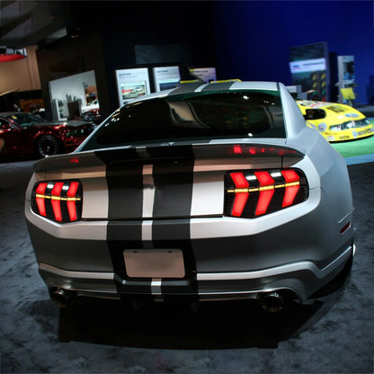 Luci posteriori a LED complete per Ford Mustang 2010-2012 con animazione di avvio Luci di marcia