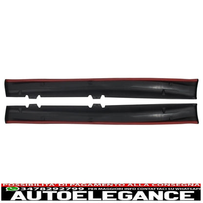 complete body kit suitable for vw golf vi 6 r20 look (2008-2013) with complete exhaust system r20 assembly