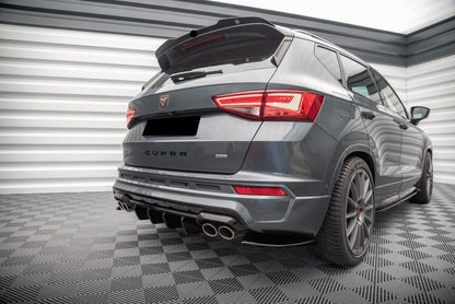 REAR FLAP SUITABLE FOR CUPRA ATECA MK1 2018-2021 GLOSS BLACK