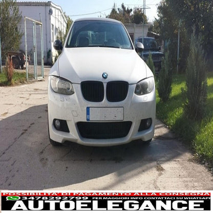 paraurti anteriore adatto per bmw serie 3 e92 e93 (2006-2009) non-lci coupe cabrio m-technik look