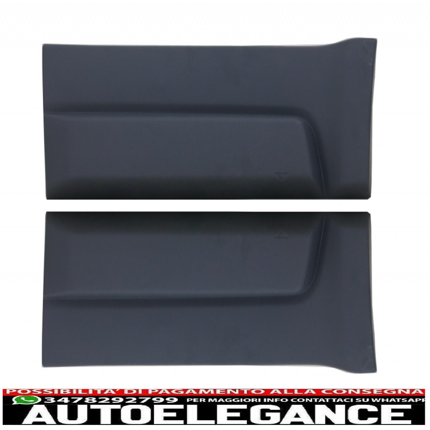 Dynamic Front Bumper Lower Spoiler Fit For Land Rover Freelander 2 L359 Facelift (2011-2014) &amp; Front/Rear Side Skirts, Left &amp; Right Door Panels.