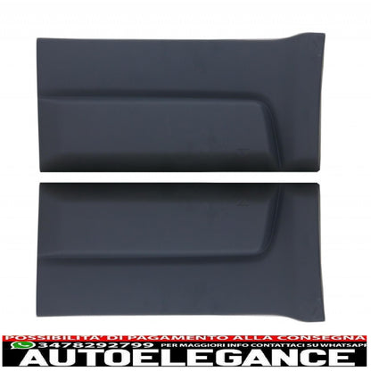 Dynamic Front Bumper Lower Spoiler Fit For Land Rover Freelander 2 L359 Facelift (2011-2014) &amp; Front/Rear Side Skirts, Left &amp; Right Door Panels.