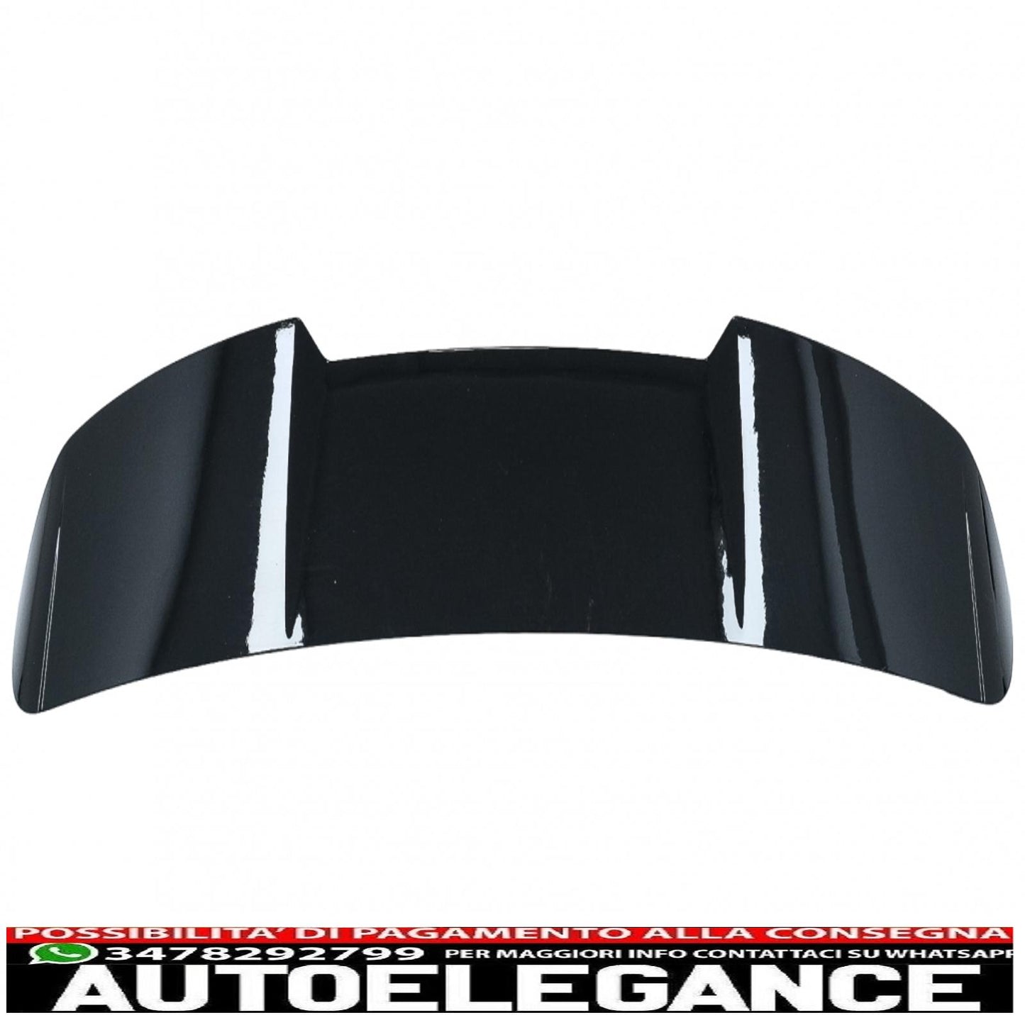 roof spoiler suitable for audi a6 avant facelift 4g c7 (2015-2018) piano black