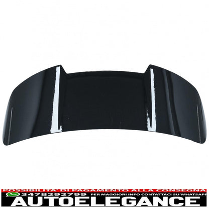 roof spoiler suitable for audi a6 avant facelift 4g c7 (2015-2018) piano black