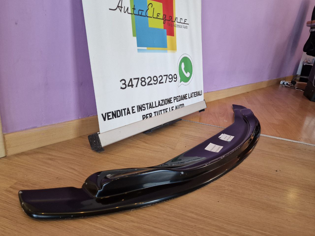 ART. 0671 SPLITTER BMW SERIE 3 E90 E91 E92 E93 2007-2009 M3 LOOK GTS