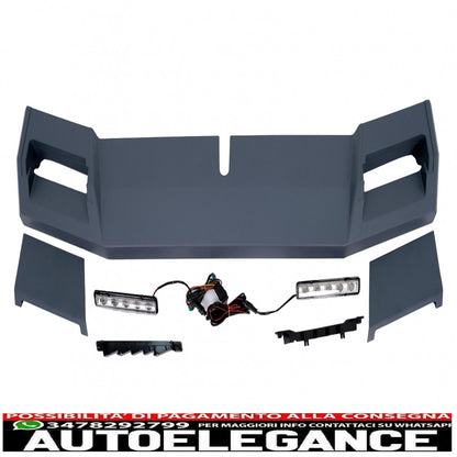 front roof spoiler suitable for mercedes g class w463 (1989-2017) 