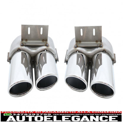 paraurti posteriore spoiler mantovana diffusore doppia uscita adatto per audi q5 8r facelift (2013-2016) paraurti standard se
