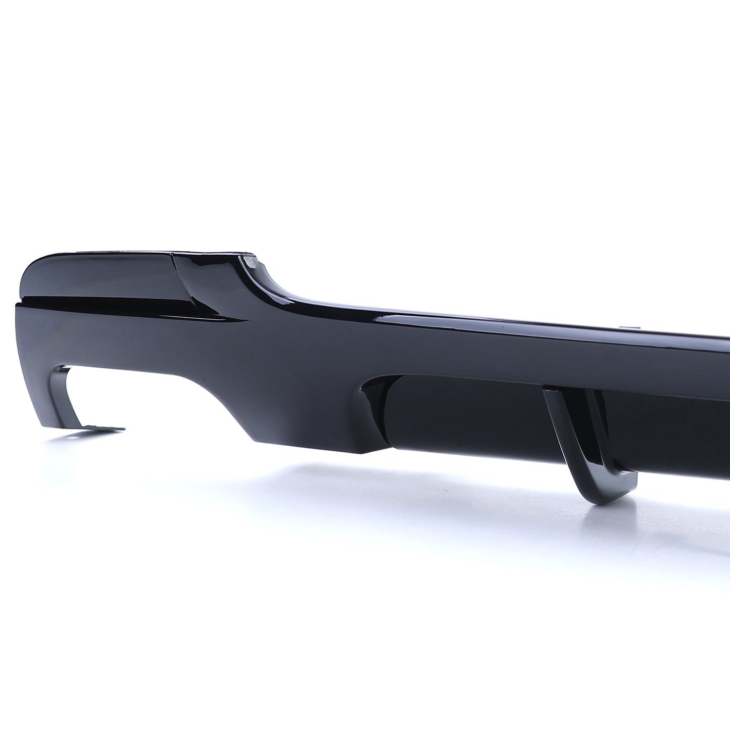 GLOSS BLACK REAR DIFFUSER SUITABLE FOR BMW 3 SERIES E92 E93 320 325 330 
