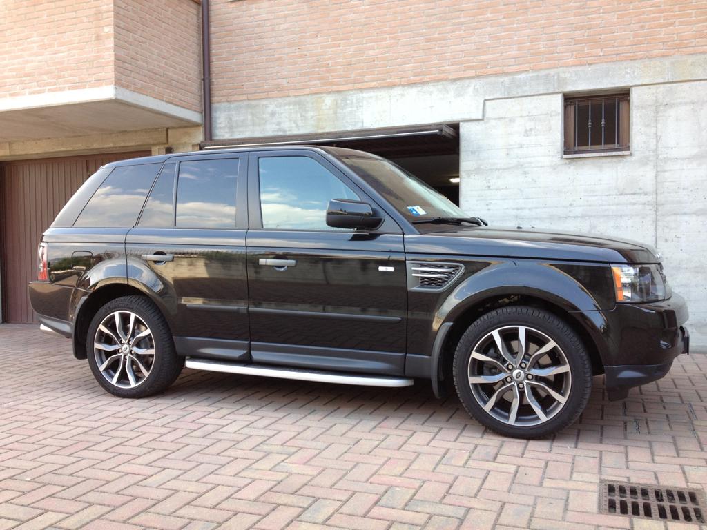 PEDANE ADATTE PER RANGE ROVER SPORT L320 2005-2012 OEM ALLUMINIO LOOK SPORTIVO