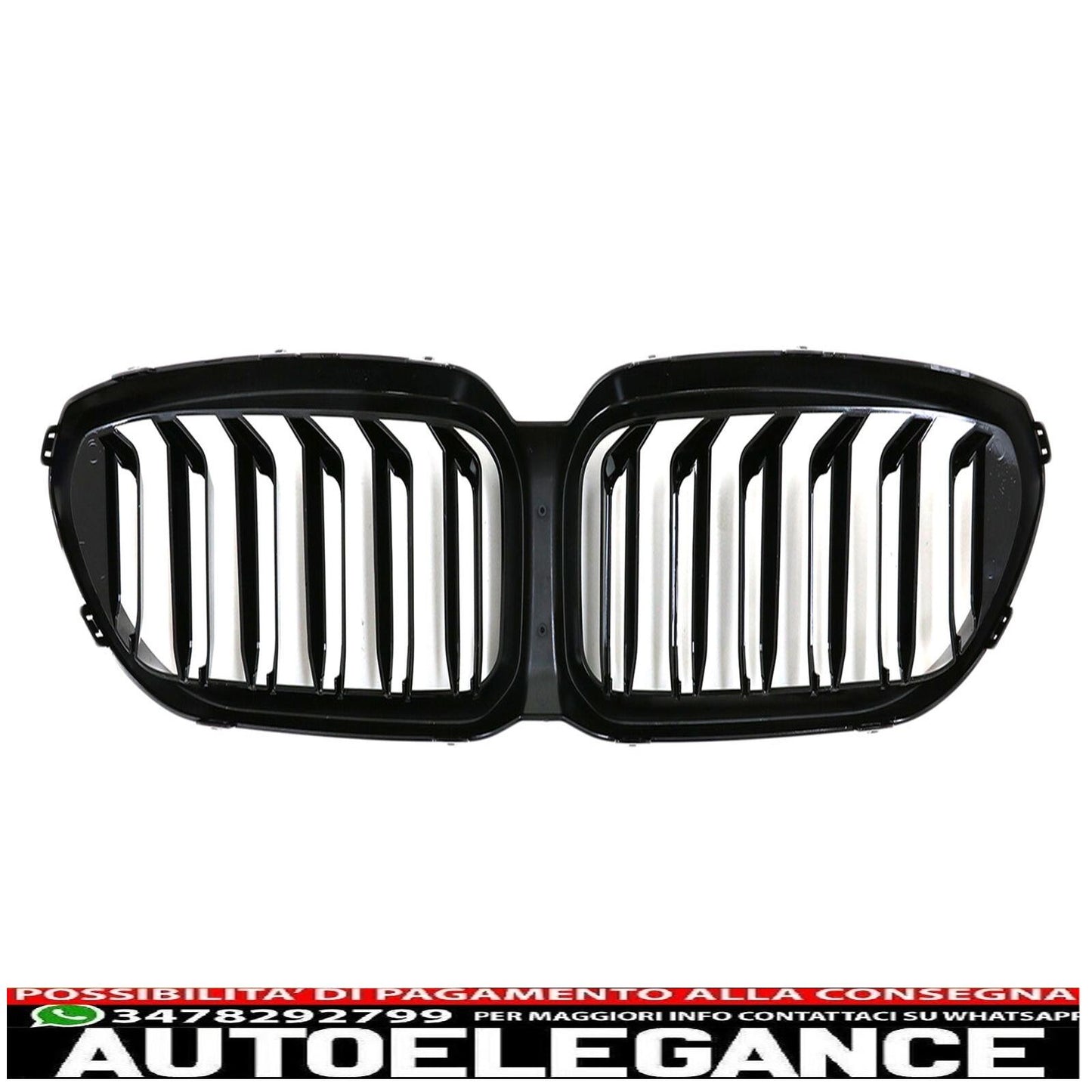 Front Bumper Grille for BMW 5 Series F10 F11 2011-2017 M5 2020 Look-show original titleOriginal textFrontstoßstange Gitter für BMW 5er F10 F11 2011-2017 M5 2020 Look