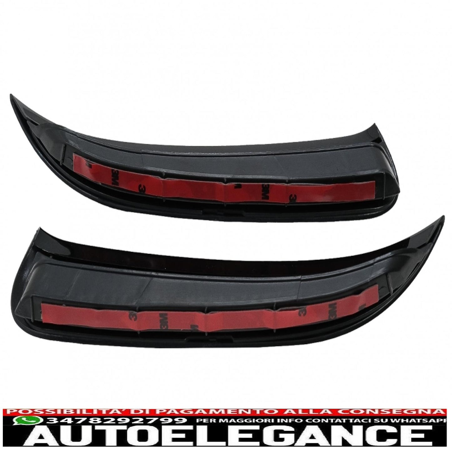 front and rear bumper splitter fins side vents aerodynamic conversion kit suitable for mercedes cla w117 facelift (2016-2018) cla45 design canard piano black