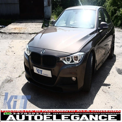 complete body kit suitable for BMW F30 (2011-2014) m-performance design with m-power design exhaust tips