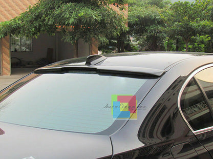 BMW SERIE 5 E60 BERLINA SPOILER LUNOTTO POSTERIORE SUL TETTO LOOK M5 IN ABS AUTOELEGANCERICAMBI