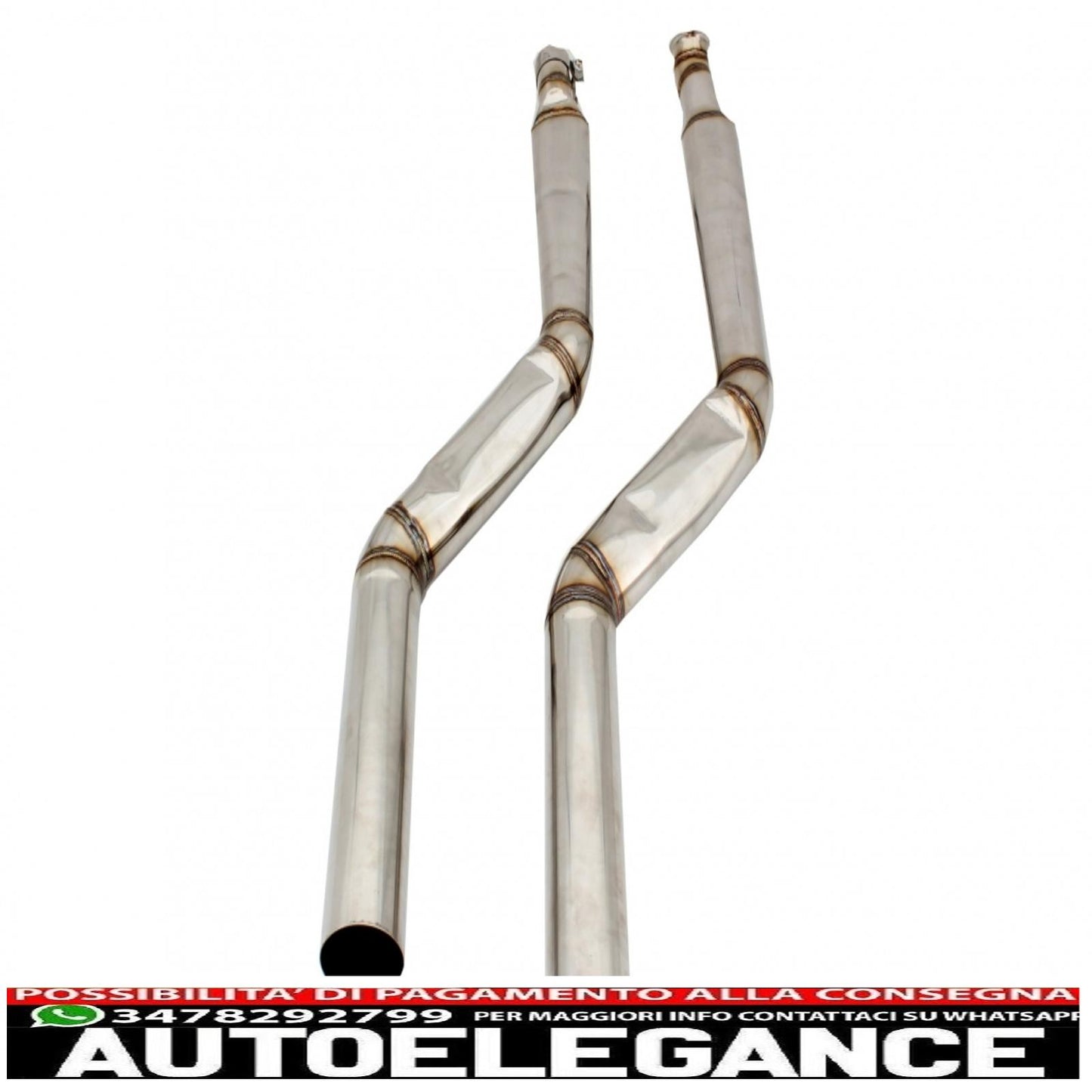 complete exhaust system suitable for bmw 5 series f10 (2011-2016) petrol 1.6/2.0 l 520i n2b20/nb20b16 / 528i nb20b20 turbo i4 twin double tailpipes m5 m sport design with Valvetronic