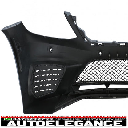 body kit with black exhaust tips suitable for mercedes s class w222 (2013-06.2017) design s63 