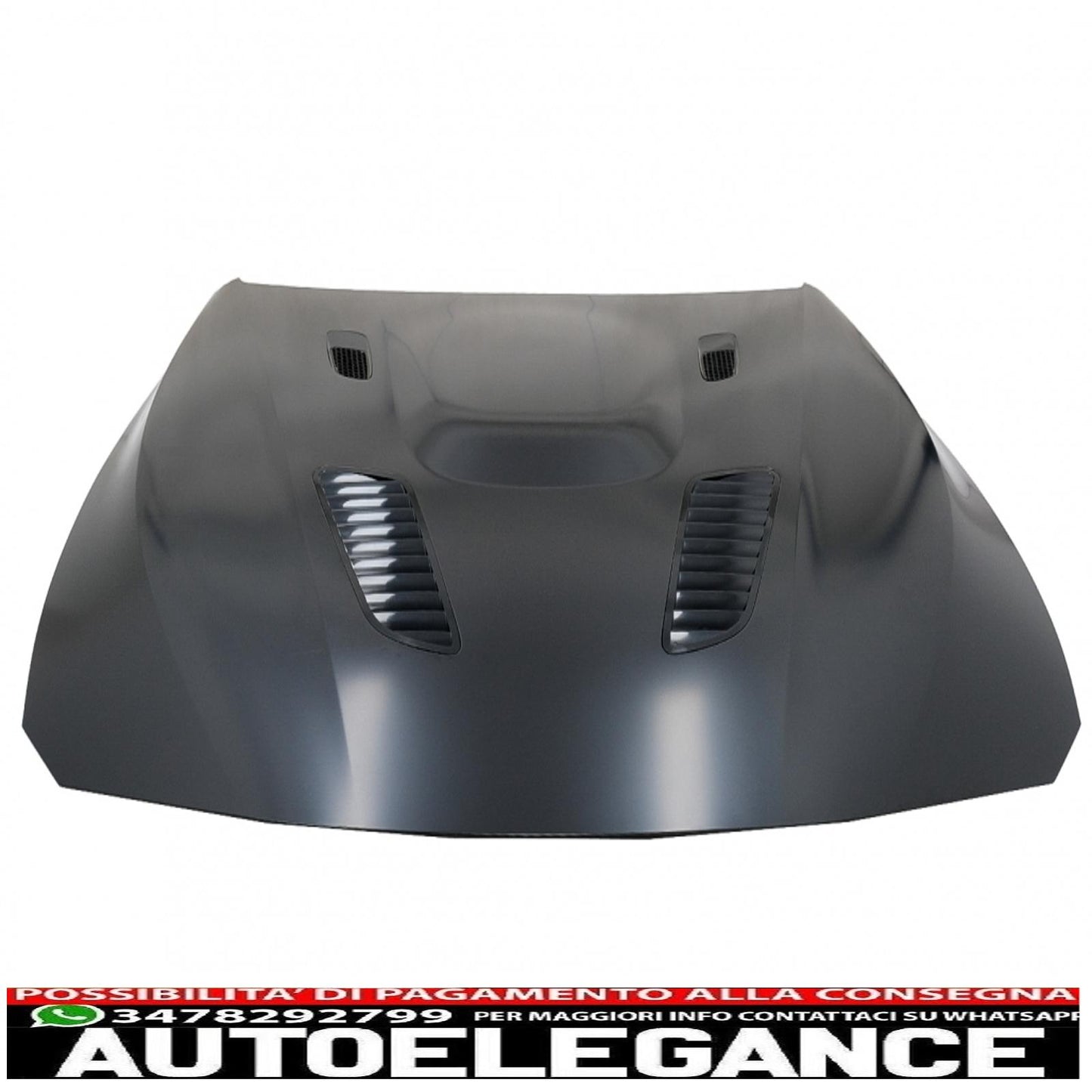 cofano cofano adatto per bmw serie 3 f30 f31 f35 (2011-2019) serie 4 f32 f33 f36 gran coupe (2011-2019) m3 m4 gts look AUTOELEGANCERICAMBI