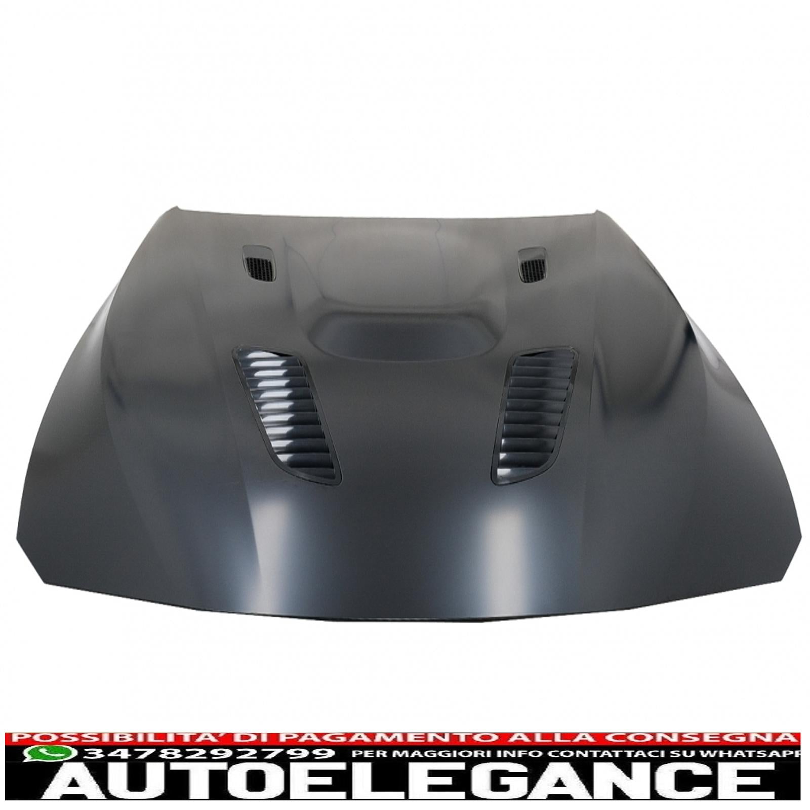 cofano cofano adatto per bmw serie 3 f30 f31 f35 (2011-2019) serie 4 f32 f33 f36 gran coupe (2011-2019) m3 m4 gts look AUTOELEGANCERICAMBI