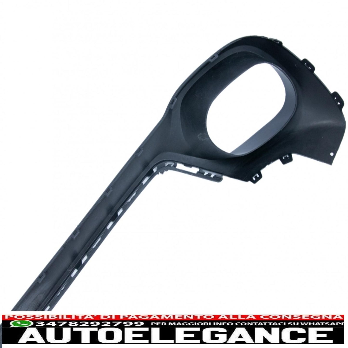 Diffusore mantovana paraurti posteriore e terminali di scarico quadrati adatti per bmw x6 f16 v8 design stile m-tech