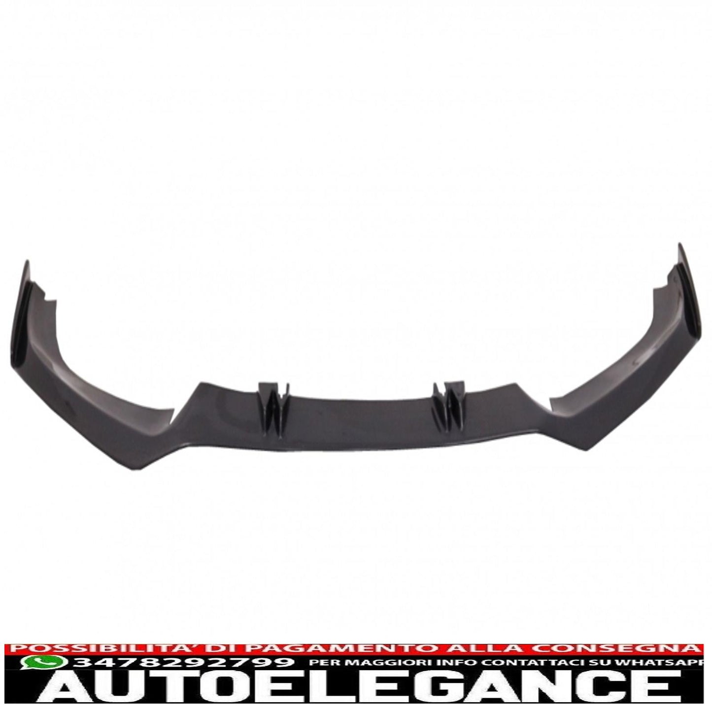 front bumper with additional spoiler in real carbon suitable for audi a7 4g facelift (2015-2018) rs7 design