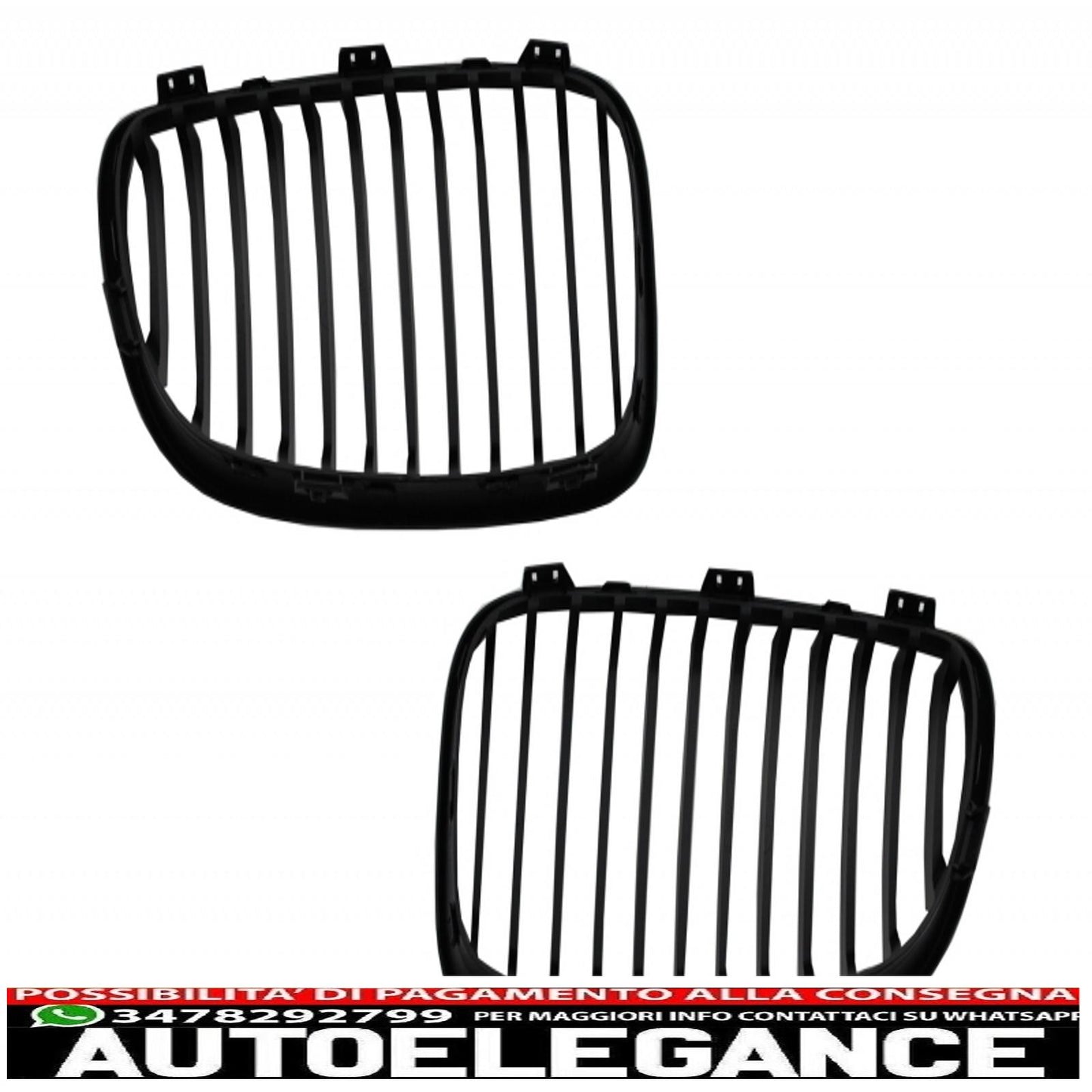 paraurti anteriore con minigonne laterali adatto per bmw serie 1 e87 (2004-2011) design 1m