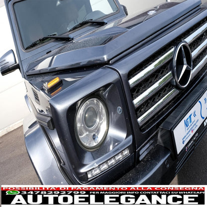 LED direction indicators with dynamic sequential light suitable for mercedes g-class w463 (1989-2015) 