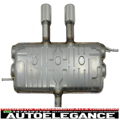 exhaust system suitable for vw golf 5 r32 (2003-2007) golf 6 r20 (2008-2013) catback muffler r20 r32 