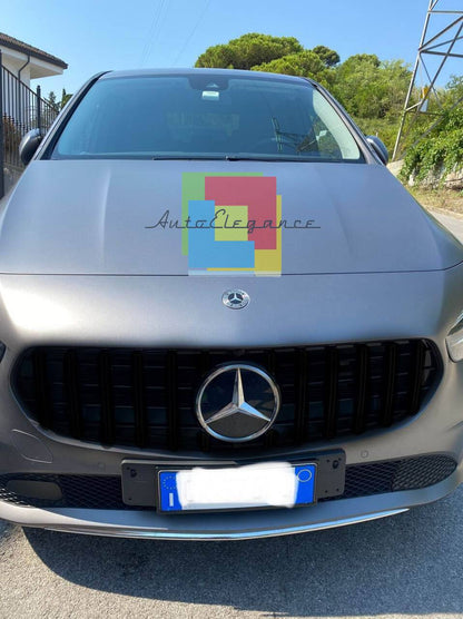 GRILLE SUITABLE FOR MERCEDES B CLASS W247 STANDARD BLACK WITH CHAMBER 