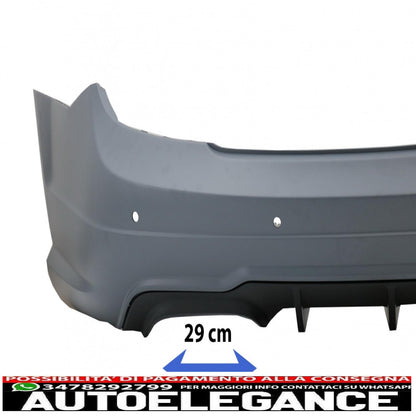 kit carrozzeria completo adatto per mercedes classe c c204 coupé (2011-2015) design c63