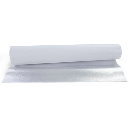 Tappetino termoprotettivo di scarico alluminio ceramica autoadesivo 1,5mm 50cmx50cm 500°C