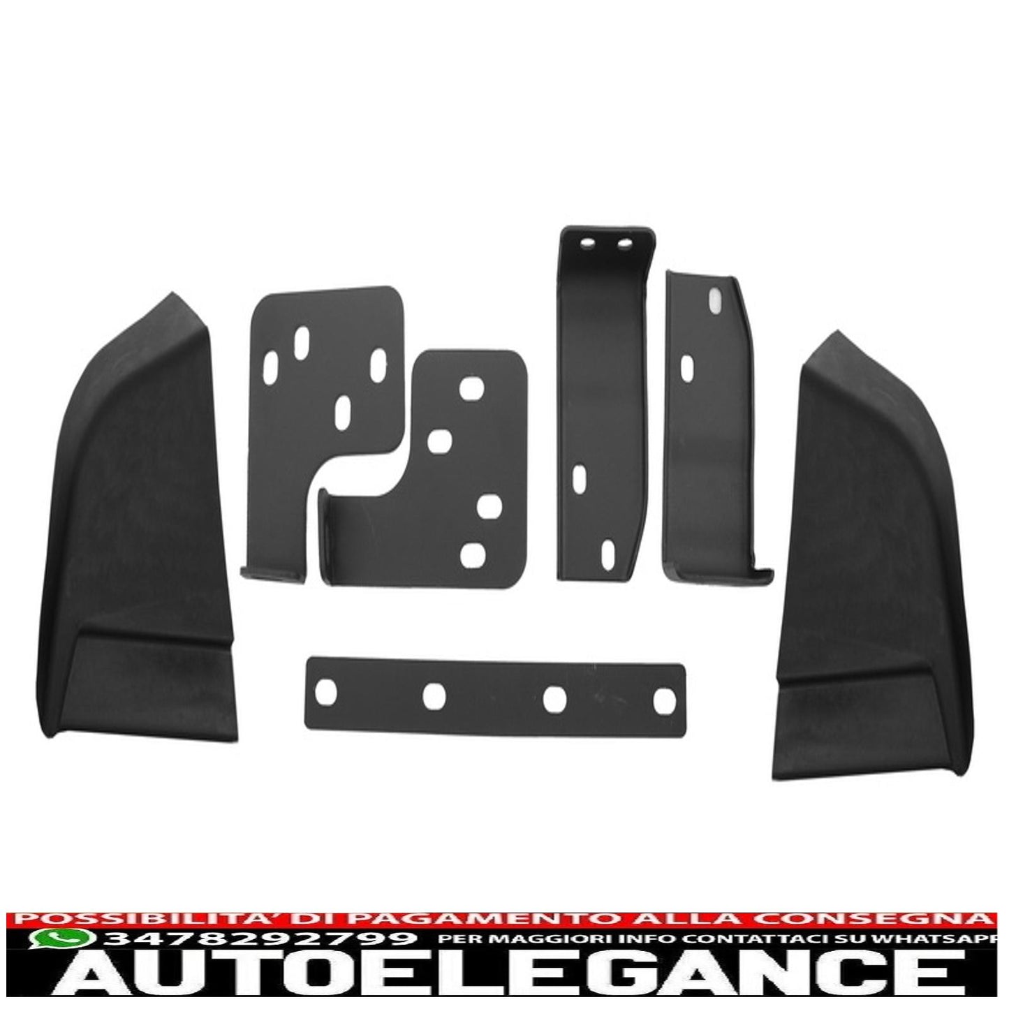 Metal Rear Bumper with Full Exhaust System Rear Axle Fit for Jeep Wrangler Rubicon JK (2007-2017) Dual Exhaust