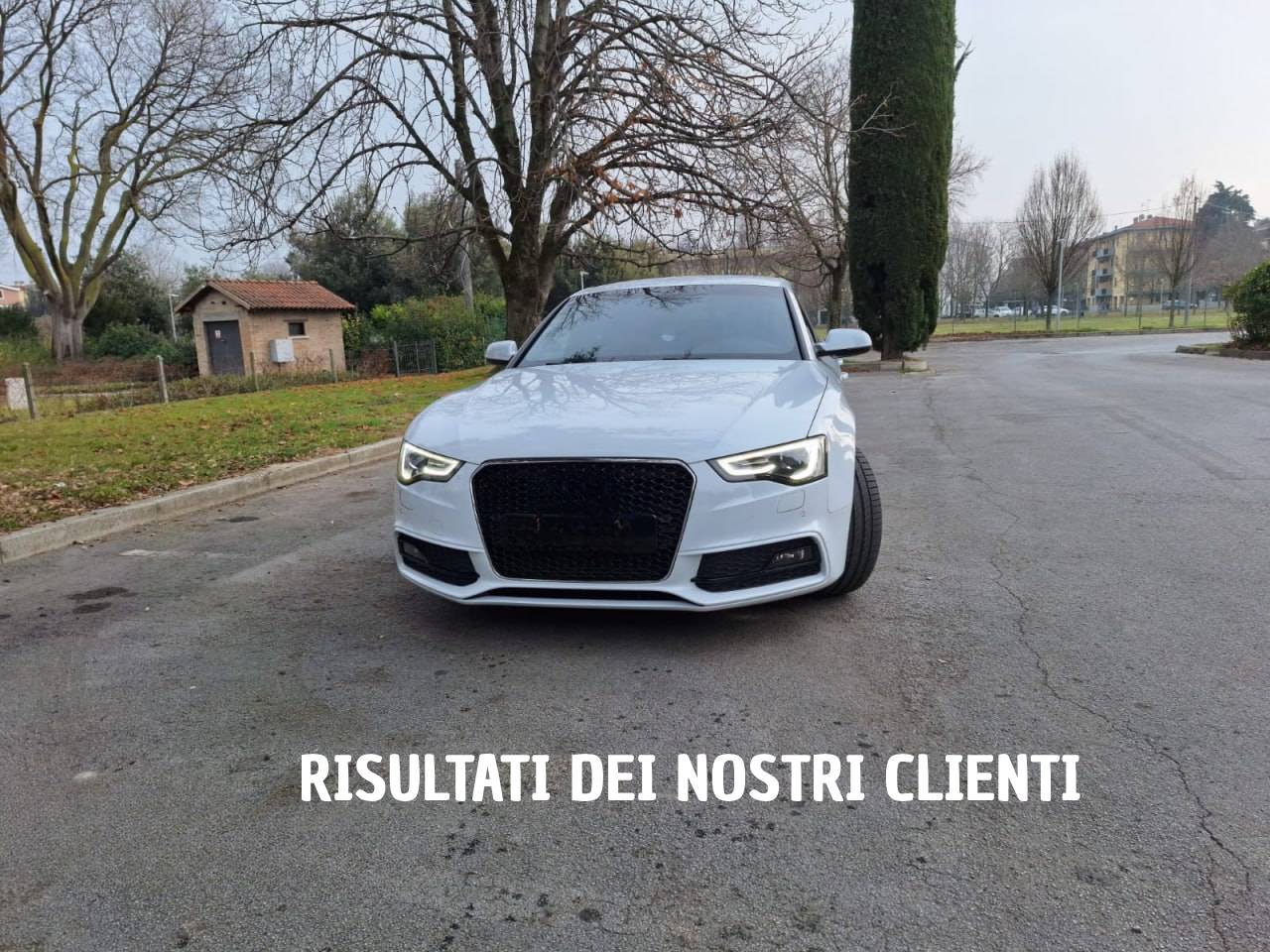 GRIGLIA ADATTA PER AUDI A5 2012-2015 LOOK RS5 BORDO CROMATO DESIGN SPORTIVO