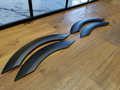 FENDER EXTENSIONS SUITABLE FOR MERCEDES SPRINTER W906 2014-2018 MATT BLACK LOOK