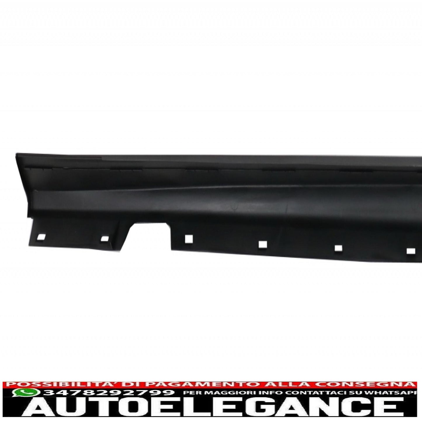 paraurti anteriore adatto per bmw serie 3 e90 berlina e91 touring (2004-2008) con minigonne laterali non lci design m3 senza fendinebbia