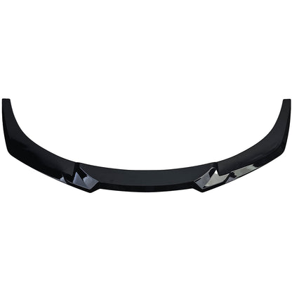 SPLITTER ANTERIORE ADATTO PER BMW SERIE 6 F12 F13 F06 LOOK NERO LUCIDO