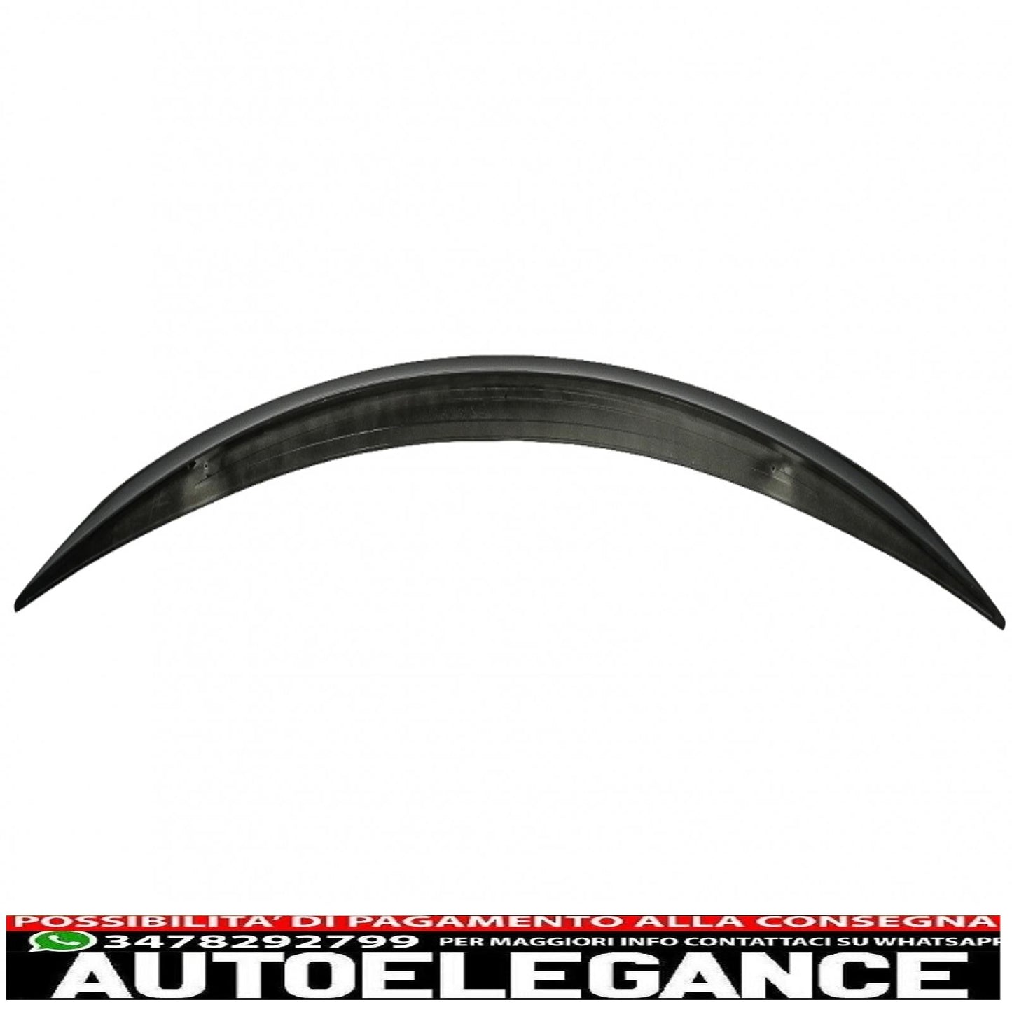 Boot Spoiler Suitable For Mercedes E Class C238 Coupe (2016-up) Piano Black 