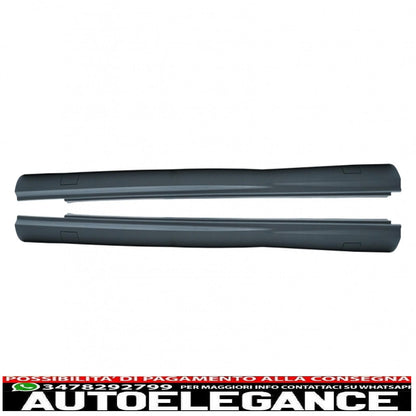 complete body kit suitable for mercedes e class w212 (2009-2013) e63 look with black edition exhaust tips 