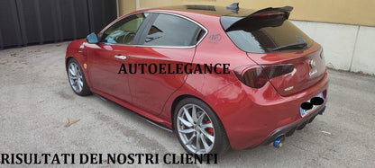 Additional rear spoiler suitable for Alfa Romeo Giulietta sporty look