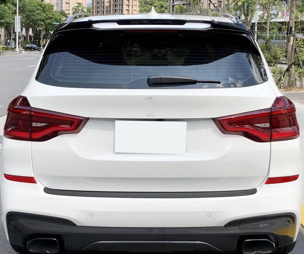 REAR SPOILER SUITABLE FOR BMW X3 G01 2017+ GLOSSY BLACK LOOK SPORTY DESIGN